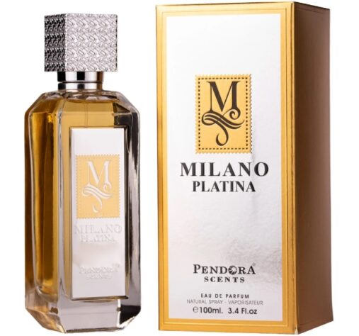 milano platina eau de 100ml FOR MEN BY PANDORA