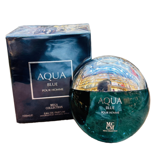 Aqua blue eau de perfume 100ml by MEGA COLLECTION