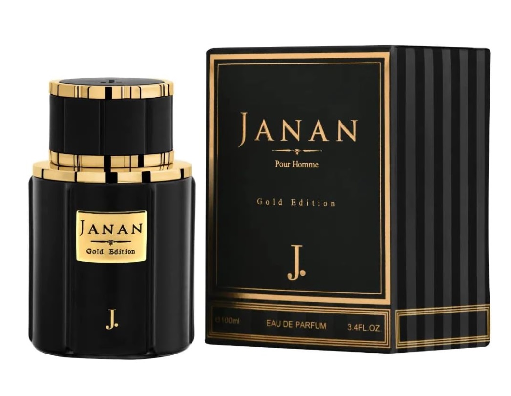 JANAN Gold Edition For Men Eau De Parfum Long Lasting Frangrance 100ml by J. Junaid Jamshed