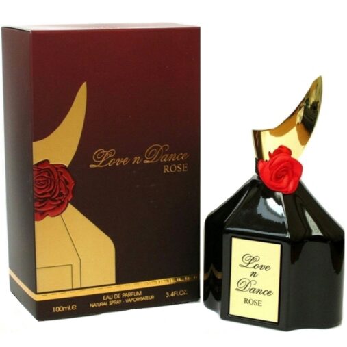 love n dance rose eau de PERFUME 100ml BY FRAGRANCE WORLD