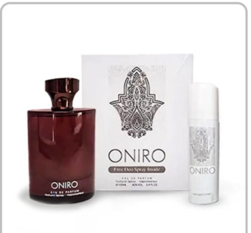 Oniro free deo eau de perfume for men  100ml by Fragrance World