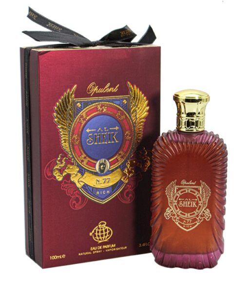Opulent Al Sheikh No. 77 eau de 100ml No77 BY FRAGRANCE WORLD