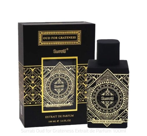 oud for grateness eau de 100ml by surrati