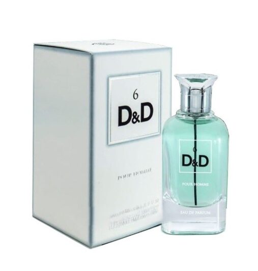 D and D 6 Pour Homme 100ml Eau De Parfum BY Fragrance World