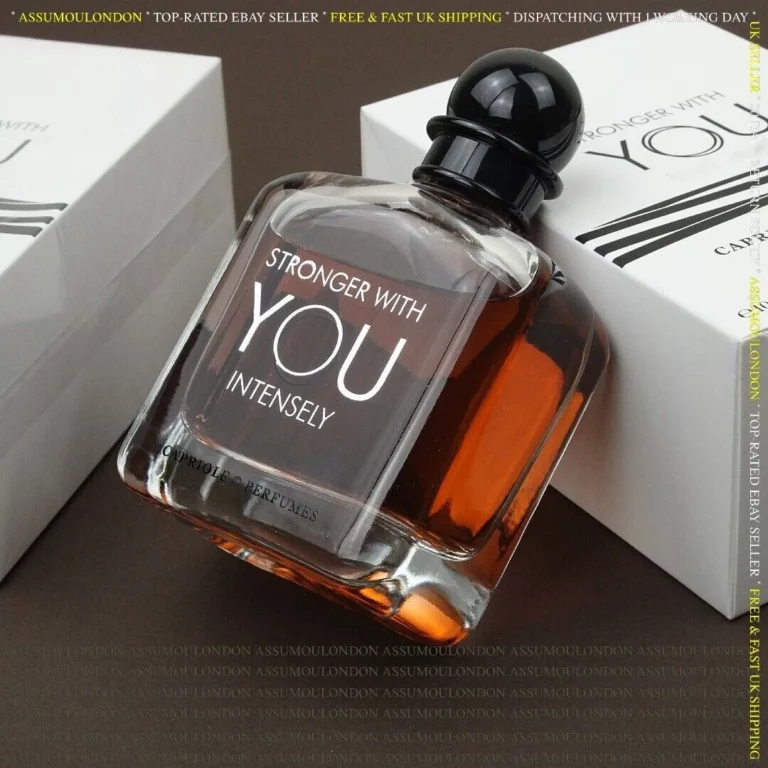 STRONGER WITH YOU INTENSELY 100ML EDP PERFUME FOR MEN AMAZING MEN LUX FRAGRANCE SCENT BY CAPRIOLE_PERFUME - Image 5