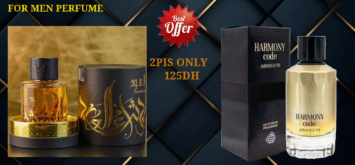 THARA AL OUD EAU DE PERFUME AND HARMONY CODE ABSOLUTE 2PIS ONLY 125DH