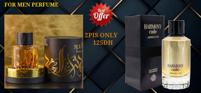 THARA AL OUD EAU DE PERFUME AND HARMONY CODE ABSOLUTE 2PIS ONLY 125DH