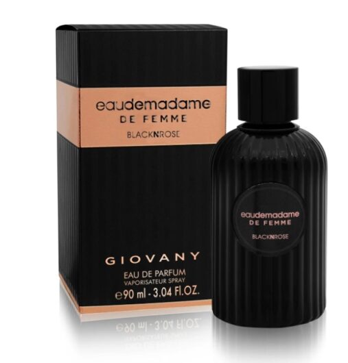 EauDeMadame Black N Rose Eau de Parfum By Fragrance World  Perfume For Women 100ml