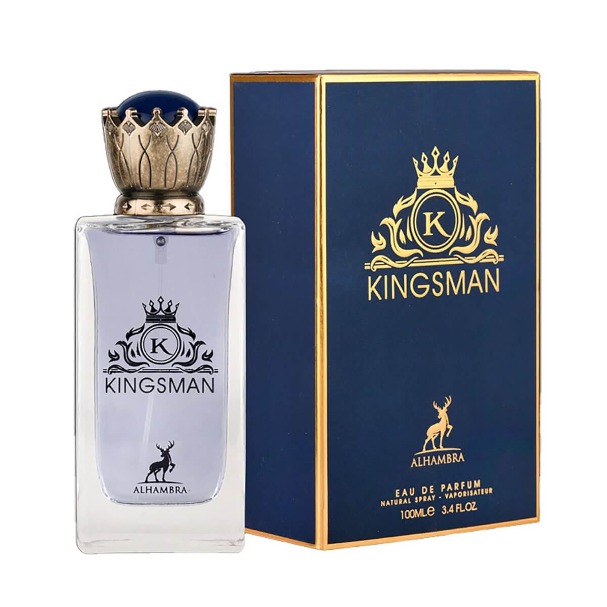 kingsman eau de perfume for men100ml  BY MAISON ALHAMBRA