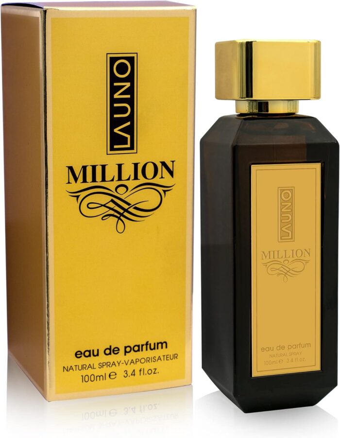 La Uno Million  Eau de Parfum  By Fragrance  World  Perfume For Men 100ml same smell 1million