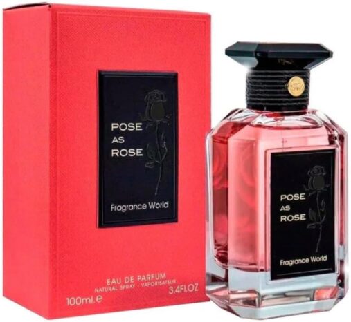 pose aas rose eau de perfume 100ml by fragrance world