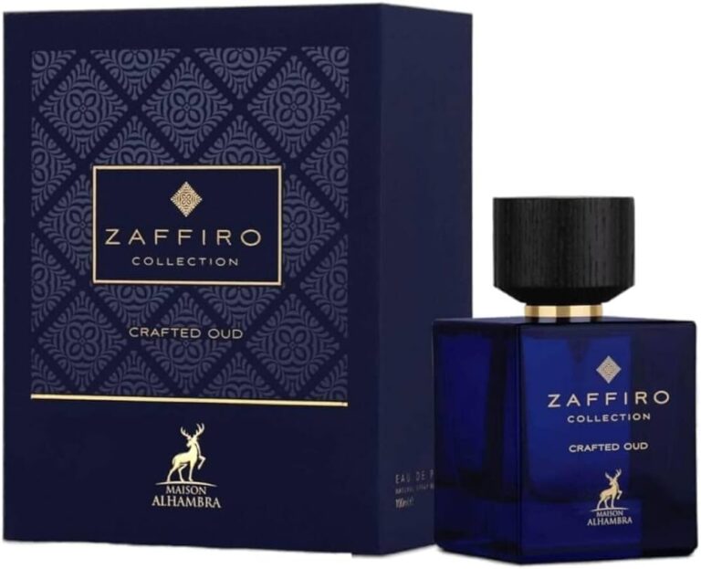 ZAFFIRO CRAFTED OUD EDP Perfume for men 100ml by Maison Alhambra - Image 4