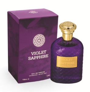SAPPHIRE VIOLET MEN AND WOMEN EDP PERFUME100ML BY FRAGRANCE WORLD
