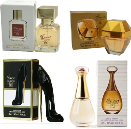 SMART COLLETION PERFUM 25 ML 4 PEACE NO540 NO-5306 NO475 NO64