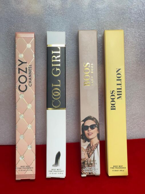 body mist fine fragance Cozy channeel boos million cool girl Boos lady boos all 35ml Ladis perfume easy to cury in bag