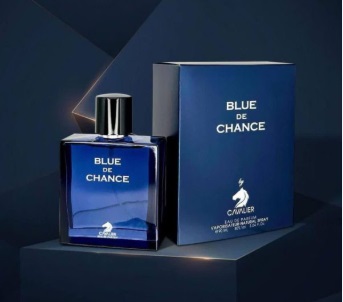 Bblue De Chance for men parfum EDP 100ML by CAVALIER
