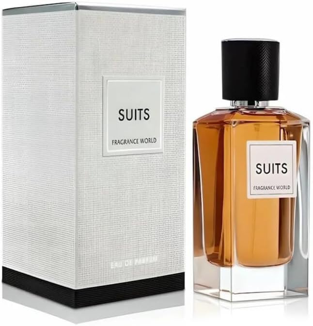 Suits Eau De Parfum For Men 100ML By Fragrance World  Same Smiell Ysl Tuxedo Unisex edp