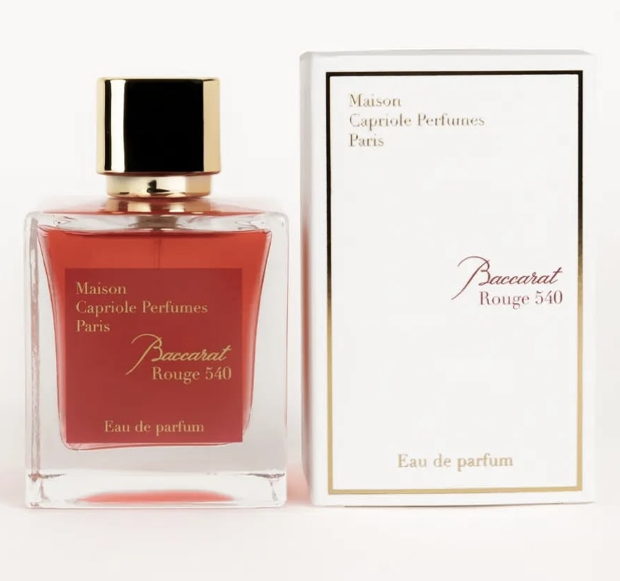 Baccarat Rouge 540 perfumed for men and women 100ml by Capriole