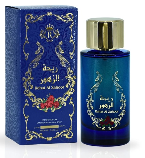 Rehat Al Zahoor  EDP Parfume for men and women 100ML By RISALA