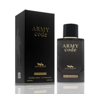 Army code  eau de p perfume 100ml by loui martin