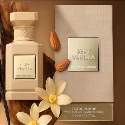 Sexy Vanilla Eau De Perfume 80ml By Fragrance World