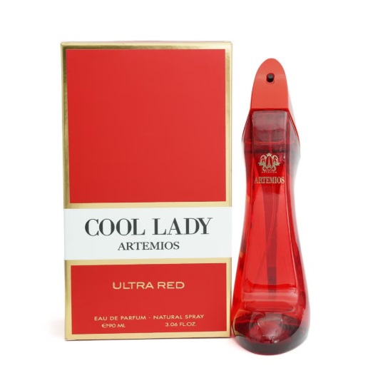 Cool Lady Ultra Red Edp 90ML By Artemios