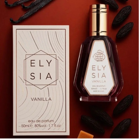 Elysia Vanilla eau de perfume 50ml by fragrance world