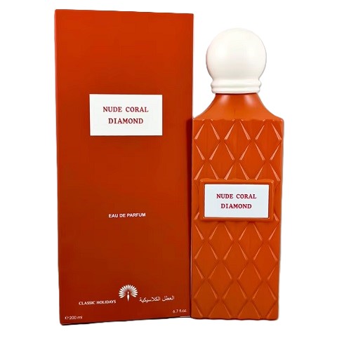 Nude Coral Diamond Eau De Perfume 200ML Brand By Classic Holidays