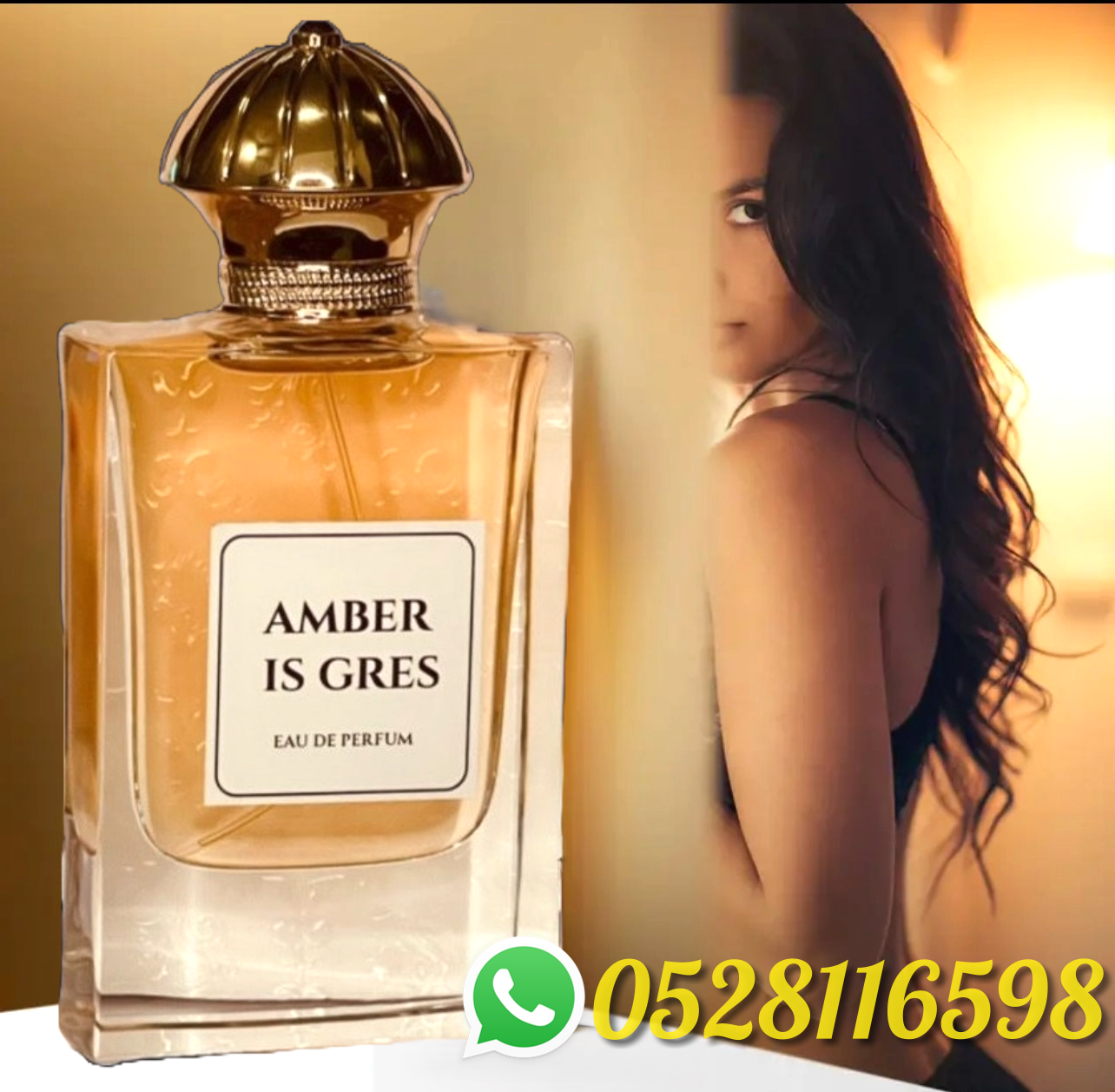 Amber Is Gres Eau De Perfume Long Lasting For Unsex 60ML