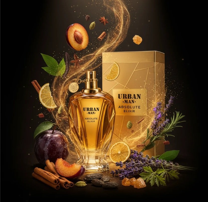 Urban Man Absolute Elixir Eau De Perfume 90ML Edp By Fragrance World