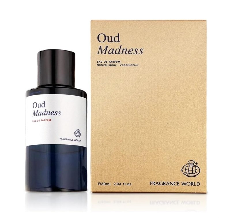 Oud Madness Eau de Parfum, 60ml By Fragrance World
