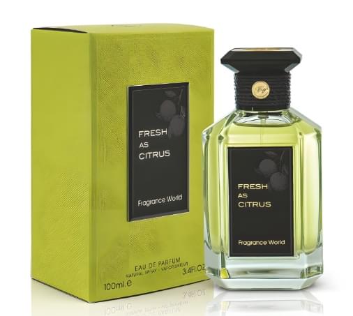 fresh as citrus eau de perfume 100ml by fragrance world