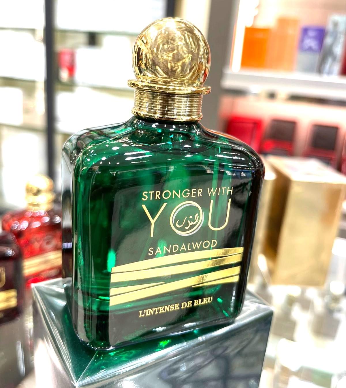 Stronger With You Sandalwod edp perfume for men by L'intense de bleu