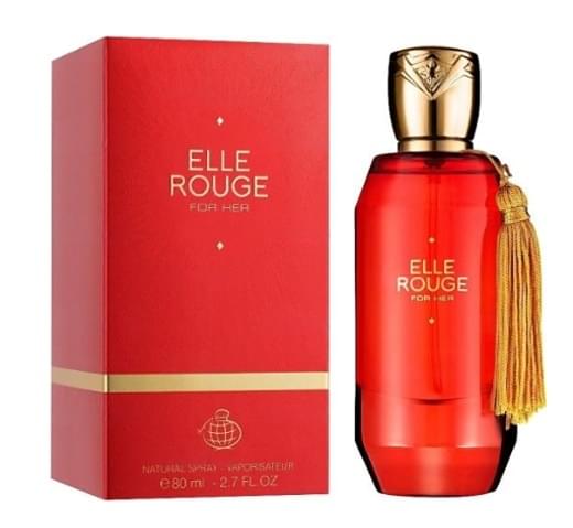 Elle Rouge For Her Eau  De Perfume 80ml  By Fragrance World
